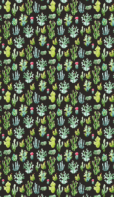 Roller blind for large window Cacti