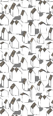 Roller blind for large window White houses