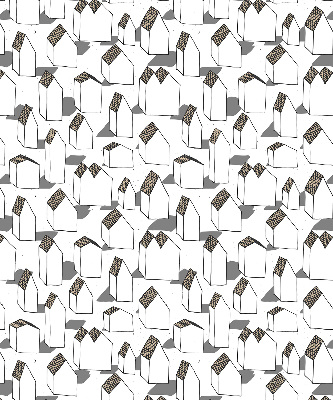 Roller blind for large window White houses
