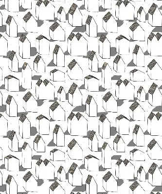 Roller blind for large windows white