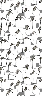 Roller blind for large windows white