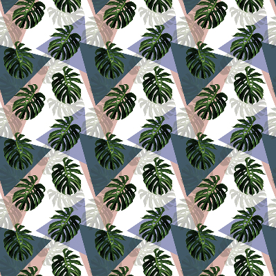 Modern roller blind The leaves of the plant