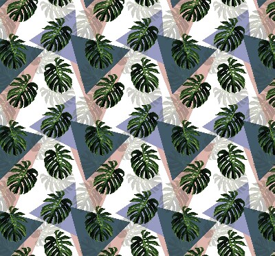 Modern roller blind The leaves of the plant