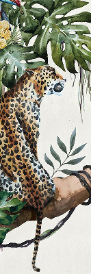 Fabric roller blind Cheetahs on a branch