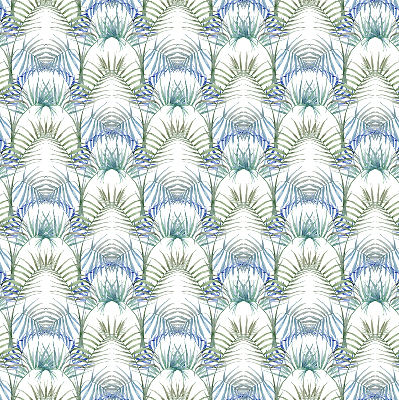 Roller blind for large window Colorful leaves