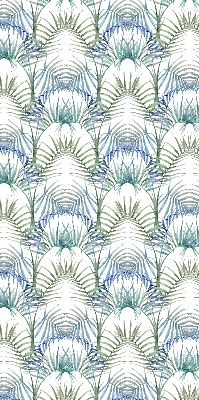 Roller blind for large window Colorful leaves