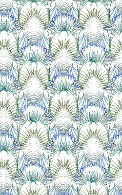 Roller blind for large window Colorful leaves