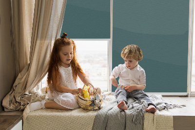 Roller blind for large window mountains print