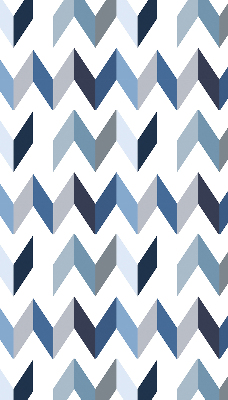 Fabric roller blind Blue herringbone