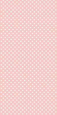 Roller blind for large window White dots
