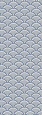 Fabric roller blind Semicircle