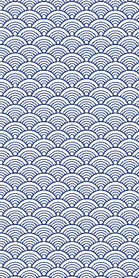 Fabric roller blind Semicircle