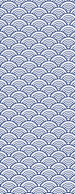 Fabric roller blind Semicircle