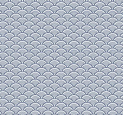 Fabric roller blind Semicircle