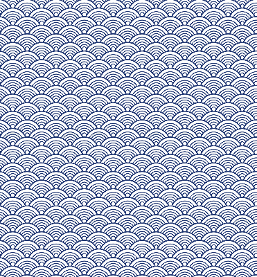 Fabric roller blind Semicircle