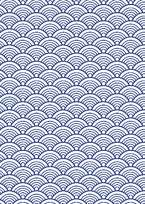 Fabric roller blind Semicircle