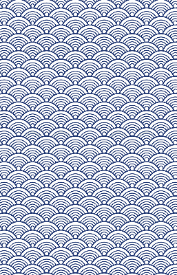 Fabric roller blind Semicircle