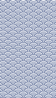 Fabric roller blind Semicircle