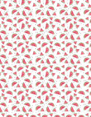 Roller blind for large window Watermelons