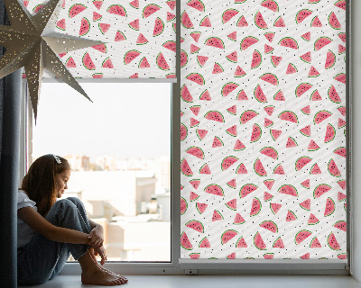 Roller blind for large window Watermelons