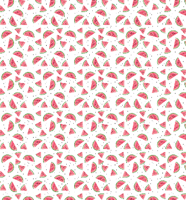 Roller blind for large window Watermelons