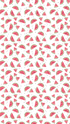 Roller blind for large window Watermelons