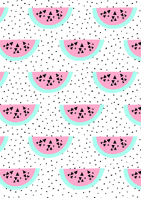 Modern roller blind Watermelon