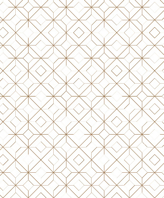 Roller blind for large window Brown pattern