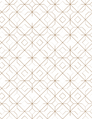 Roller blind for large window Brown pattern
