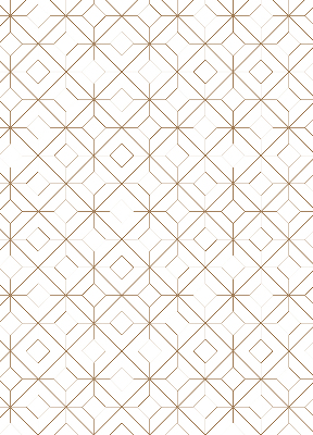 Roller blind for large window Brown pattern