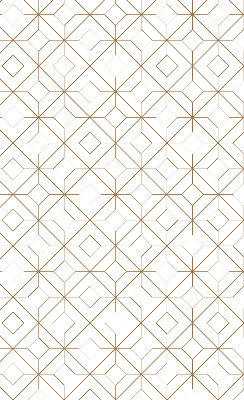 Roller blind for large window Brown pattern
