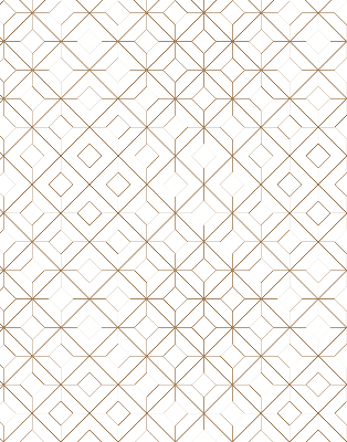 Roller blind for large window Brown pattern