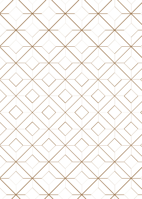 Roller blind for large window Brown pattern