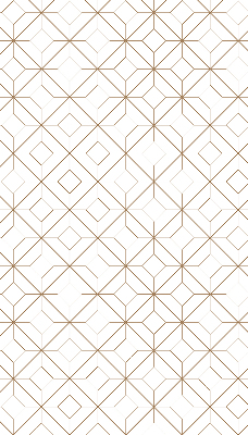 Roller blind for large window Brown pattern