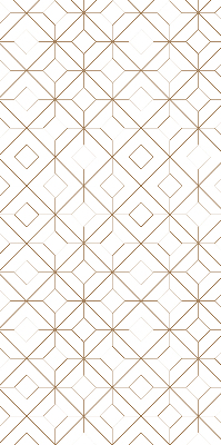 Roller blind for large window Brown pattern