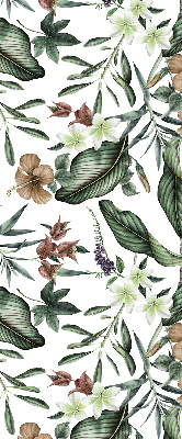 Modern roller blind Exotic nature