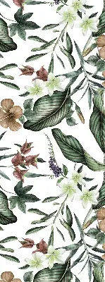 Modern roller blind exotic nature design
