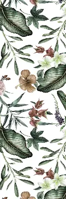 Modern roller blind exotic nature design