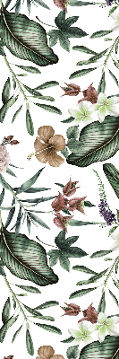 Modern roller blind Exotic nature