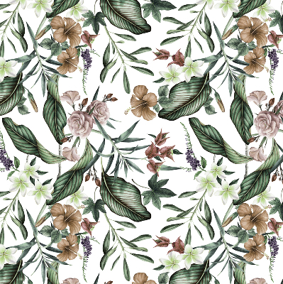 Modern roller blind Exotic nature