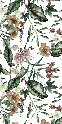 Modern roller blind Exotic nature