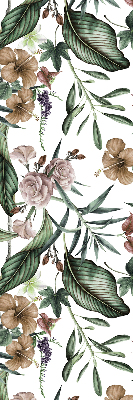 Modern roller blind Exotic nature