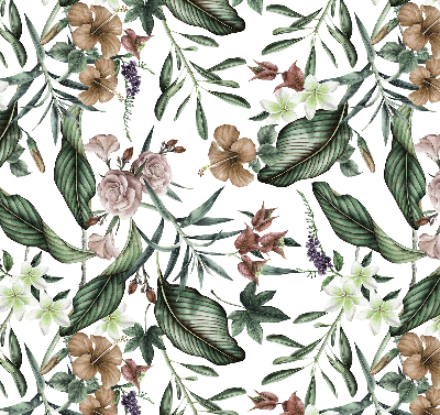 Modern roller blind Exotic nature