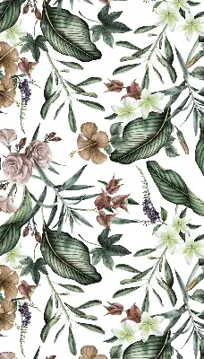 Modern roller blind exotic nature design