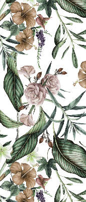 Modern roller blind Exotic nature