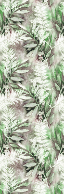 Roller blind for large window Shiny leaves