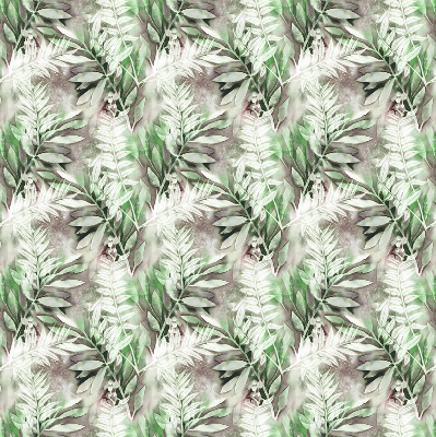 Roller blind for large window Shiny leaves