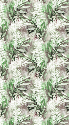 Roller blind for large window Shiny leaves
