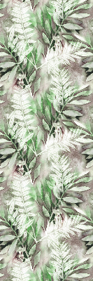 Roller blind for large window Shiny leaves