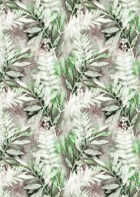 Roller blind for large window Shiny leaves